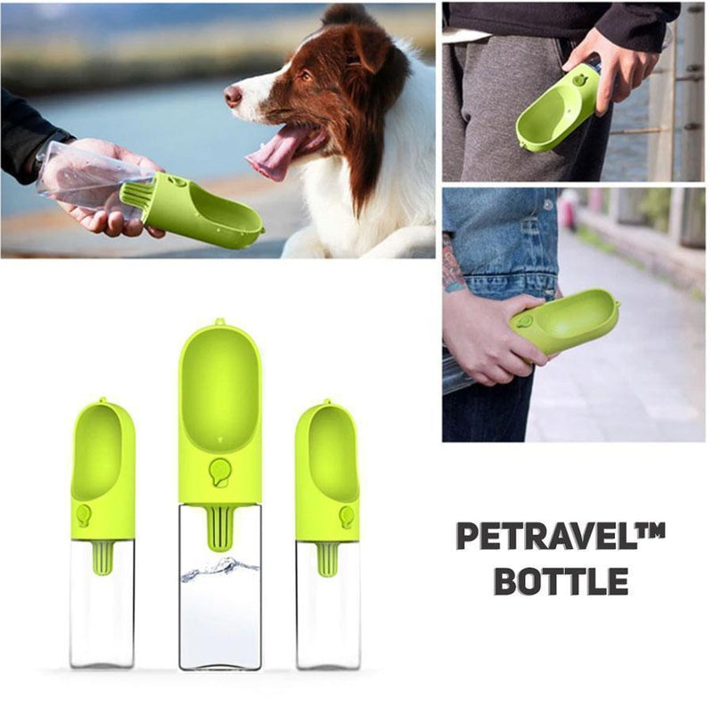 Bestsellrz® Pet Water Drinking Bottle Dog Water Feeder for Travel Portable - Petravel™  Dog Feeding Petravel™ Bottle