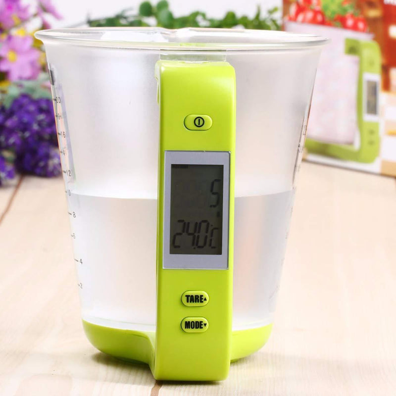 Plastic Liquid Measuring Cup Adjustable Digital Dry Jug - Cupometer™ –  Roziyo®
