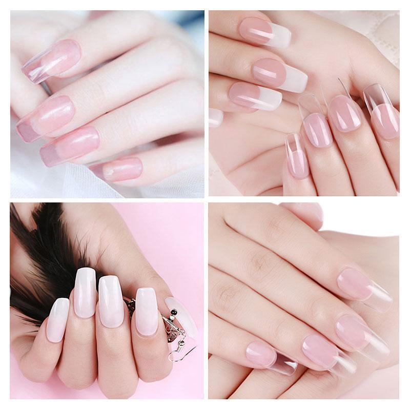 Mei&li Classical Natural French Nail Super Real White Tip Fake Nails With  Glue Sticker Office Lady Must DIY Manicure Tips Z828 : Amazon.ca: Beauty &  Personal Care
