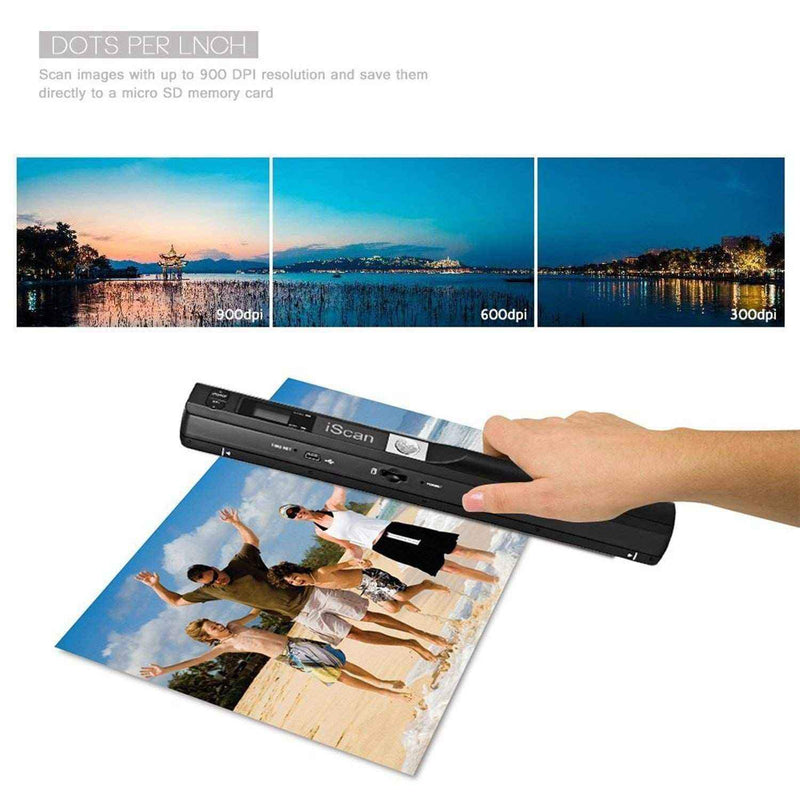 Bestsellrz® Portable Photo Document Book Scanner Handheld Wireless Wand - Quiscan™ Scanners Quiscan™