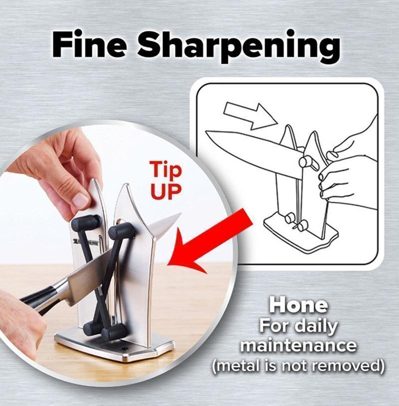 Bestsellrz® Professional Stainless Steel Kitchen Knife Sharpener - Shapezel™ Sharpeners Shapezel™