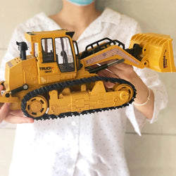 Bestsellrz® RC Construction Vehicles Bulldozer Dump Truck Excavator Toys RC Cars Bulldozer Construction Vehicle Toys