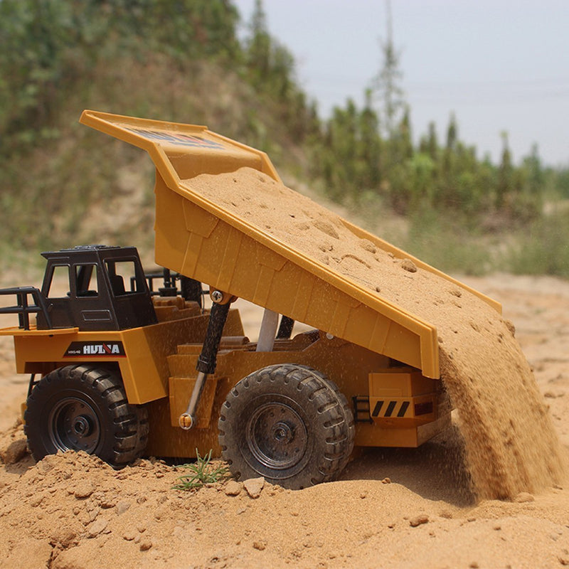 Bestsellrz® RC Construction Vehicles Bulldozer Dump Truck Excavator Toys RC Cars Dump Truck Construction Vehicle Toys