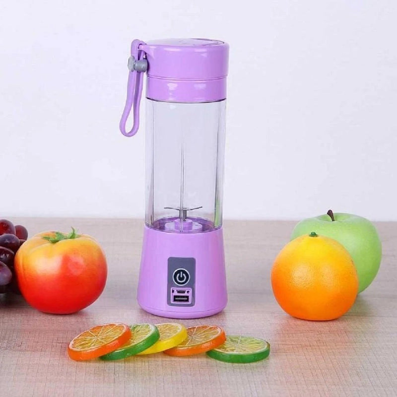 Renewgoo BlendMate Blender Portable Juicer Bottle USB Rechargeable Fruit,  Purple, King - Fry's Food Stores