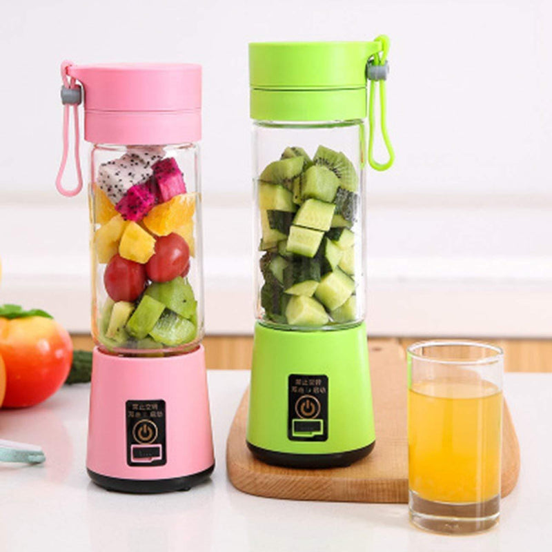 Renewgoo BlendMate Blender Portable Juicer Bottle USB-C Rechargeable Fruit  Green, King - Fry's Food Stores