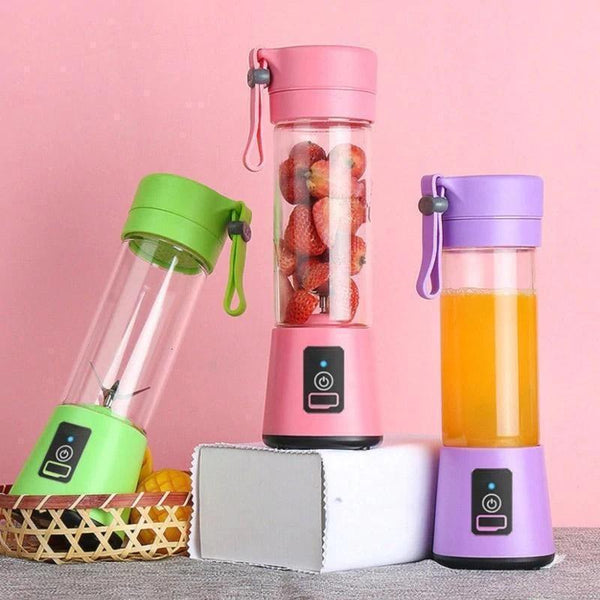 Bestsellrz® Rechargeable Usb Portable Blender Bottle Smoothie Juice Maker- Blendinator™ 2.0 Blenders Pink Blendinator™ 2.0