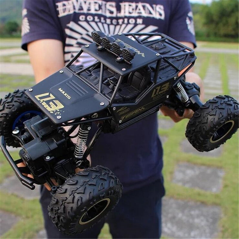 Bestsellrz® Remote Control Race Car RC Rock Crawler Electric Truck - Turboxo™ Remote Control Monster Trucks Black - 27 cm Turboxo™