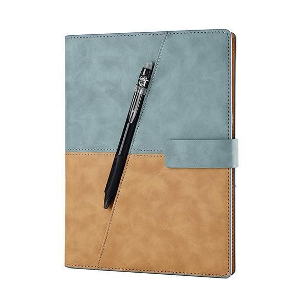 Bestsellrz® Reusable Erasable Notebook Smart Everlast Best Digital Notebooks Digital Tablets Blue with Leather Cover Writezy™