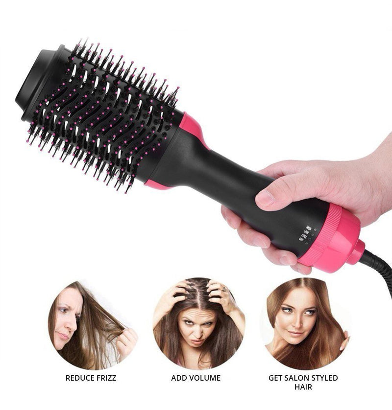 Bestsellrz® Round Hair Straightening Brush Volumizer Comb Dryer - Tresstyle™ Straightening Irons Tresstyle™