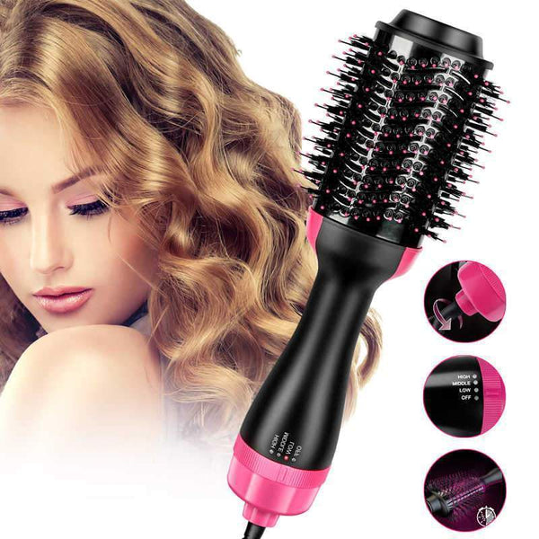 Bestsellrz® Round Hair Straightening Brush Volumizer Comb Dryer - Tresstyle™ Straightening Irons US Tresstyle™