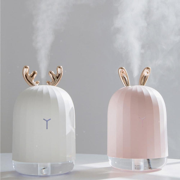 Bestsellrz® Small Room Humidifier Diffuser Cool Mist Mini USB Humidifier - Aromarkle™ Humidifiers Pink Rabbit Aromarkle™