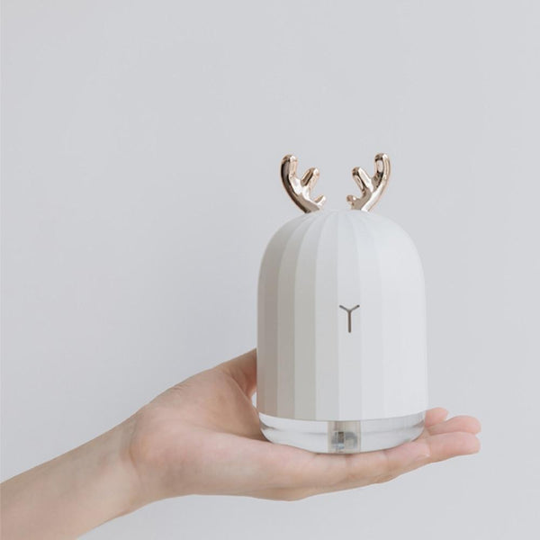 Bestsellrz® Small Room Humidifier Diffuser Cool Mist Mini USB Humidifier - Aromarkle™ Humidifiers White Reindeer Aromarkle™