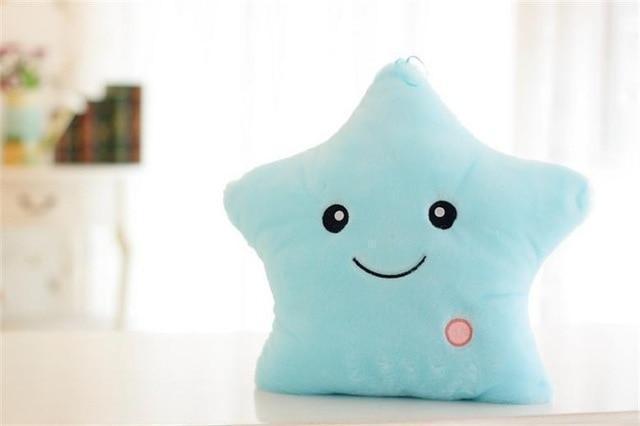 Bestsellrz® Star Shape Led Decorative Pillow - Starisco™ Stuffed & Plush Animals Azure Blue Starisco™