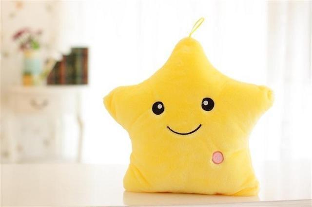 Bestsellrz® Star Shape Led Decorative Pillow - Starisco™ Stuffed & Plush Animals Bumblebee Yellow Starisco™