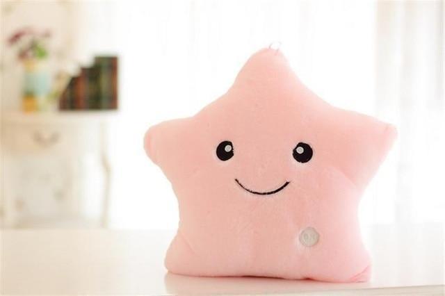Bestsellrz® Star Shape Led Decorative Pillow - Starisco™ Stuffed & Plush Animals Peach Starisco™