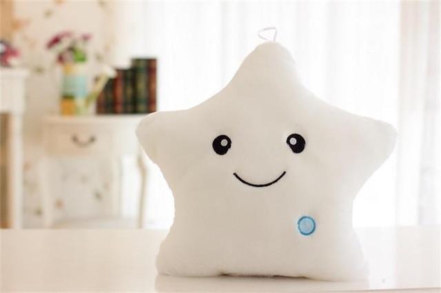 Bestsellrz® Star Shape Led Decorative Pillow - Starisco™ Stuffed & Plush Animals Vanilla White Starisco™