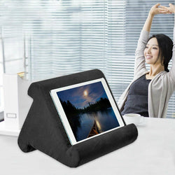 Bestsellrz® Tablet Stand Ipad Pillow Holder for Bed Sofa - Swivio™ Tablet Pillow Black Swivio™
