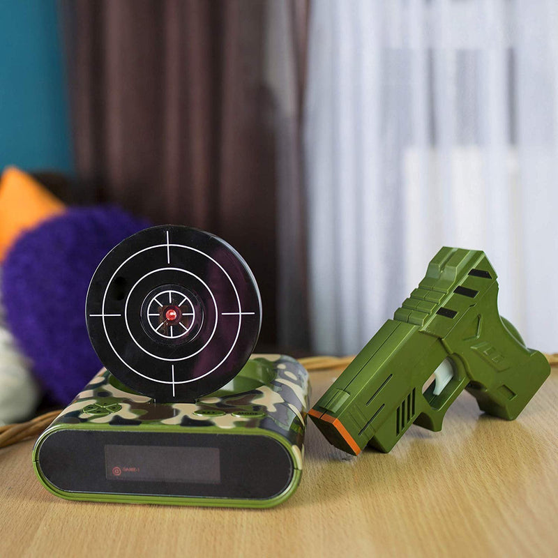 Bestsellrz® Target Alarm Clock for Heavy Sleepers - Pewalarm™ Alarm Clocks Camo Pewalarm™