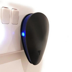 Bestsellrz® Ultrasonic Pest Repeller Electronic Ant Rat Bug Repellent- Repelly™ Repellents US Plug / Black Repelly™