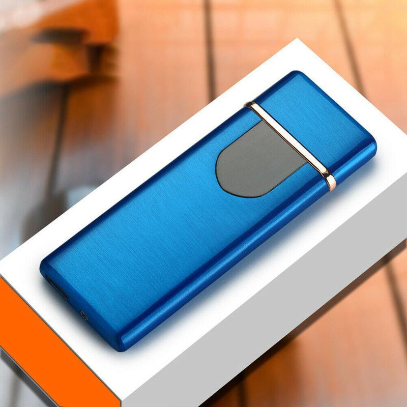 Bestsellrz® USB Rechargeable Electric Cigarette Lighter - Lumotix™ Cigarette Accessories Blue Satin Lumotix™