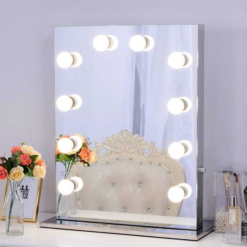 Bestsellrz® Vanity Mirror Lights Makeup Professional Hollywood Led Bulbs - Lumaglam™ LED Indoor Wall Lamps 10 Bulbs 16W Lumaglam™