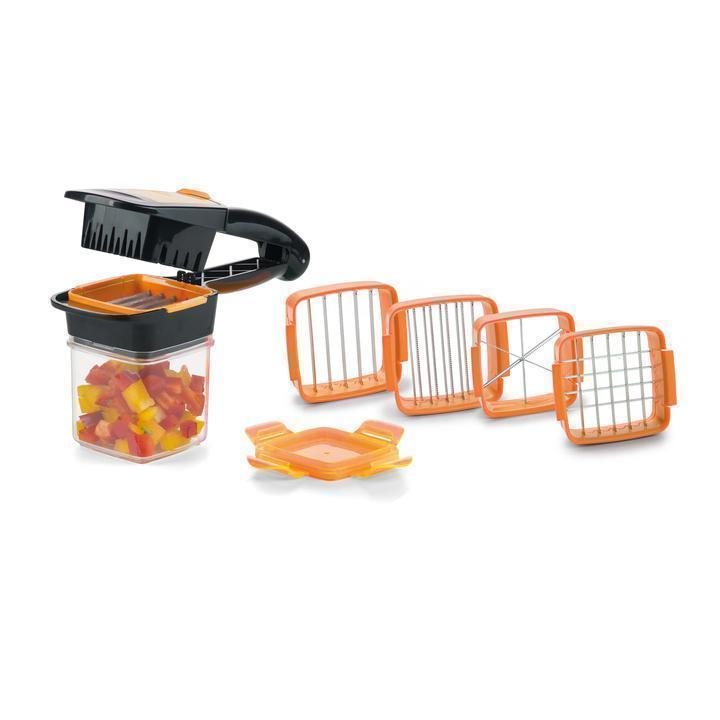 Bestsellrz® Vegetable Fruit Salad Cutter Slicer Dicer Machine - Slicie™ Shredders & Slicers Orange Slicie™
