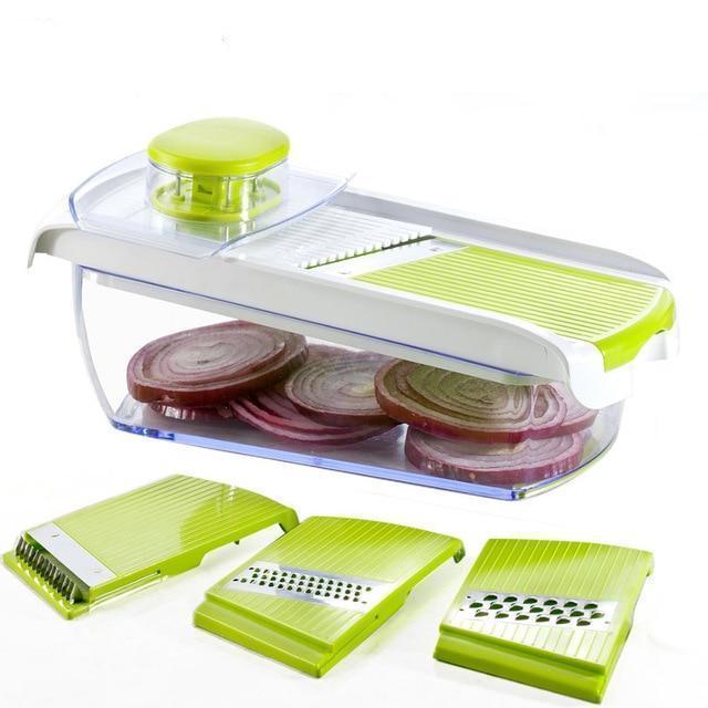 Bestsellrz®  Vegetable Slicer Dicer Spiralizer Salad Chopper Fruit Cutter - Snapcer™ Vegetable Choppers Snapcer™