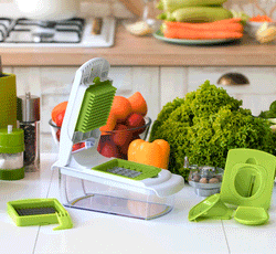Bestsellrz®  Vegetable Slicer Dicer Spiralizer Salad Chopper Fruit Cutter - Snapcer™ Vegetable Choppers Snapcer™