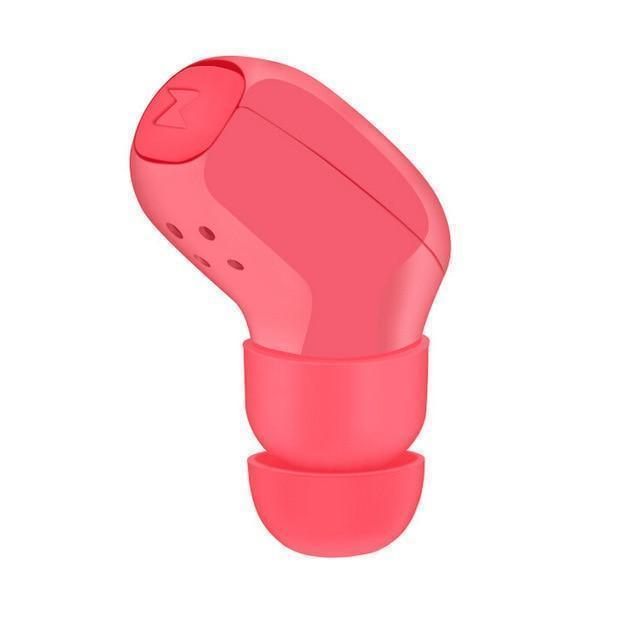 Bestsellrz® Wireless Bluetooth Waterproof Rechargeable Earbud with Mic- Splashbud™ Phone Earphones & Headphones Pink - One Unit Splashbud™