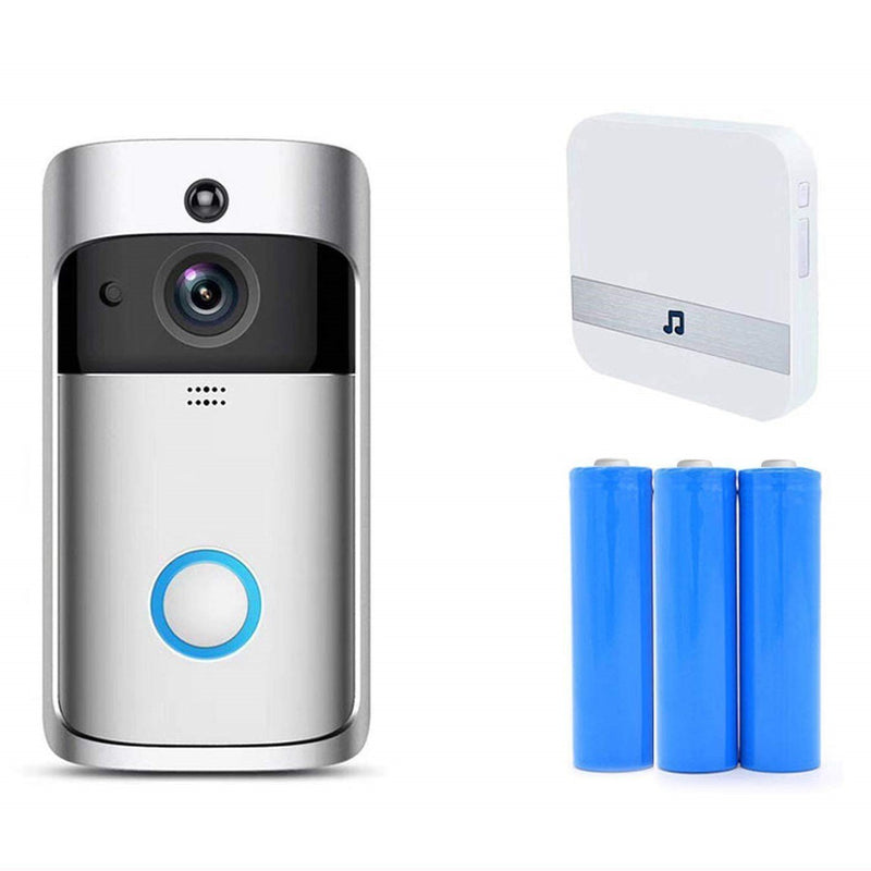 Bestsellrz® Wireless Camera Video Wifi Smart Ring Doorbell - Supabell™ Surveillance Cameras Supabell™ + Batteries + Chime Supabell™