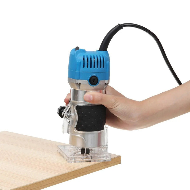 Bestsellrz® Wood Router Woodworking Machine with Bits Palm Tool - Helixios™ Wood Router EU Plug 220V Helixios™